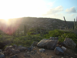 2007 10-Aruba Canyon Sunset